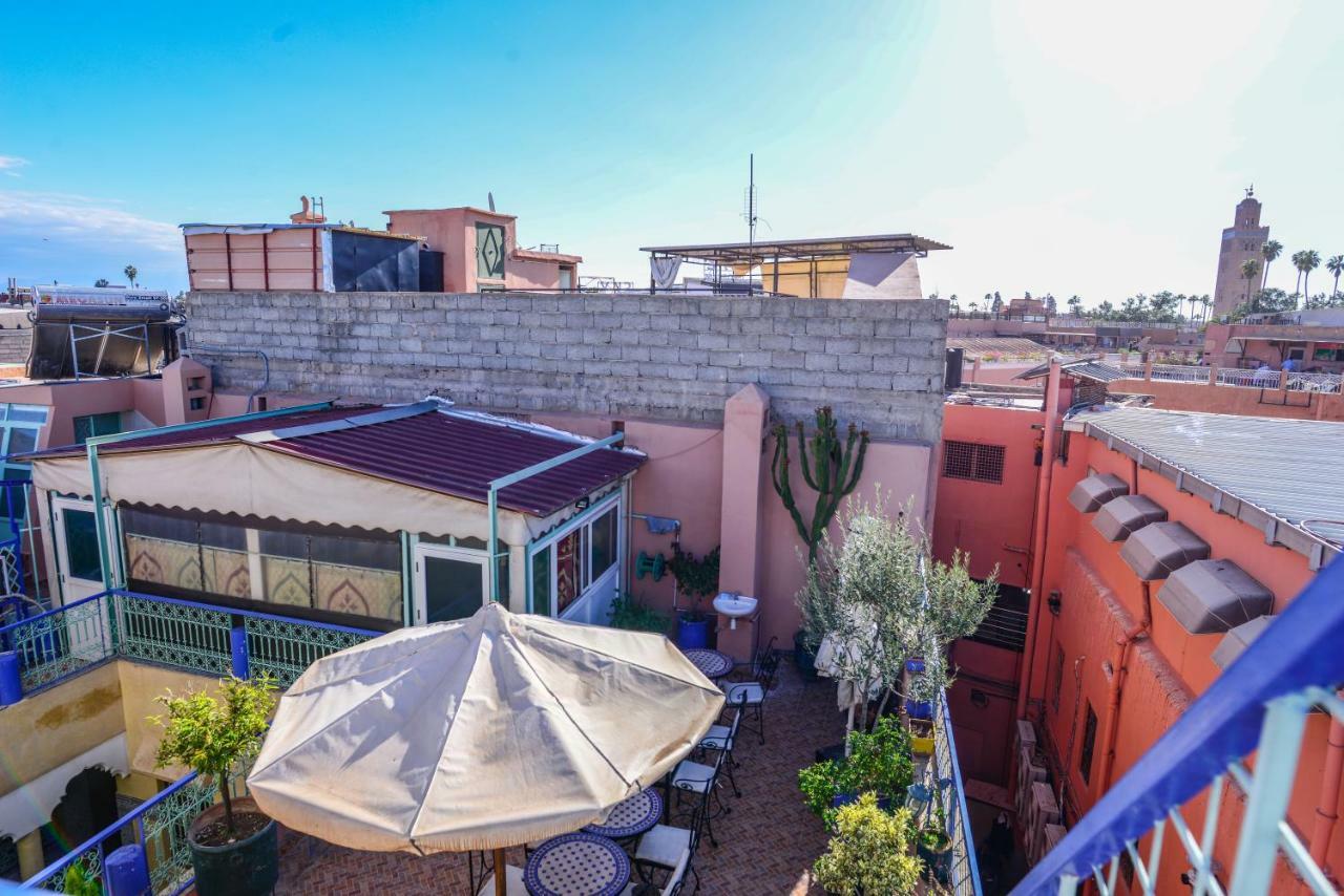Hotel Faouzi Marrakesch Exterior foto